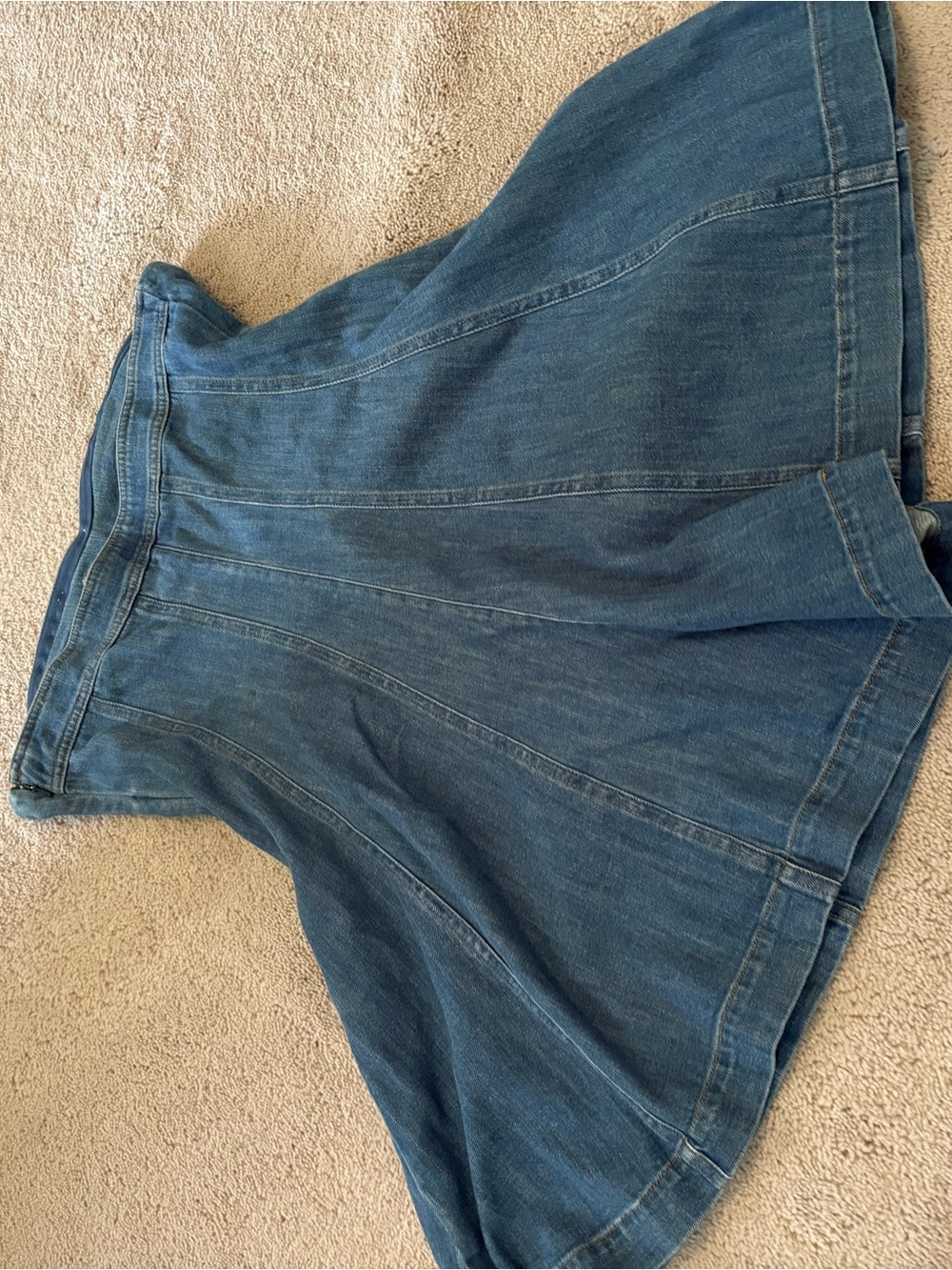 Pilcro Strapless Sweetheart Romper NWT size 8 - Picture 4 of 7